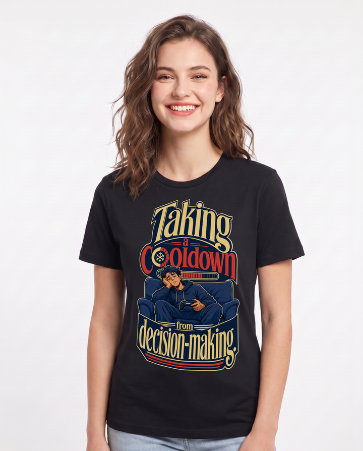 Gaming Black T-Shirt for Women – Game Night Graphic Tee product image 3