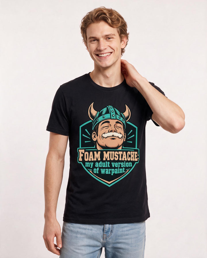 Beer Black T-Shirt for Men – Everyday Expression Graphic Tee product image 1