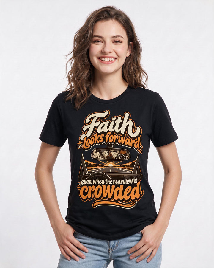 Christian Faith Black T-Shirt for Women – Everyday Expression Graphic Tee product image 1