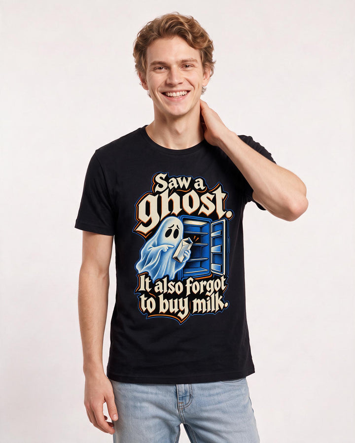 Halloween Black T-Shirt for Men – Halloween Theme Graphic Tee product image 1