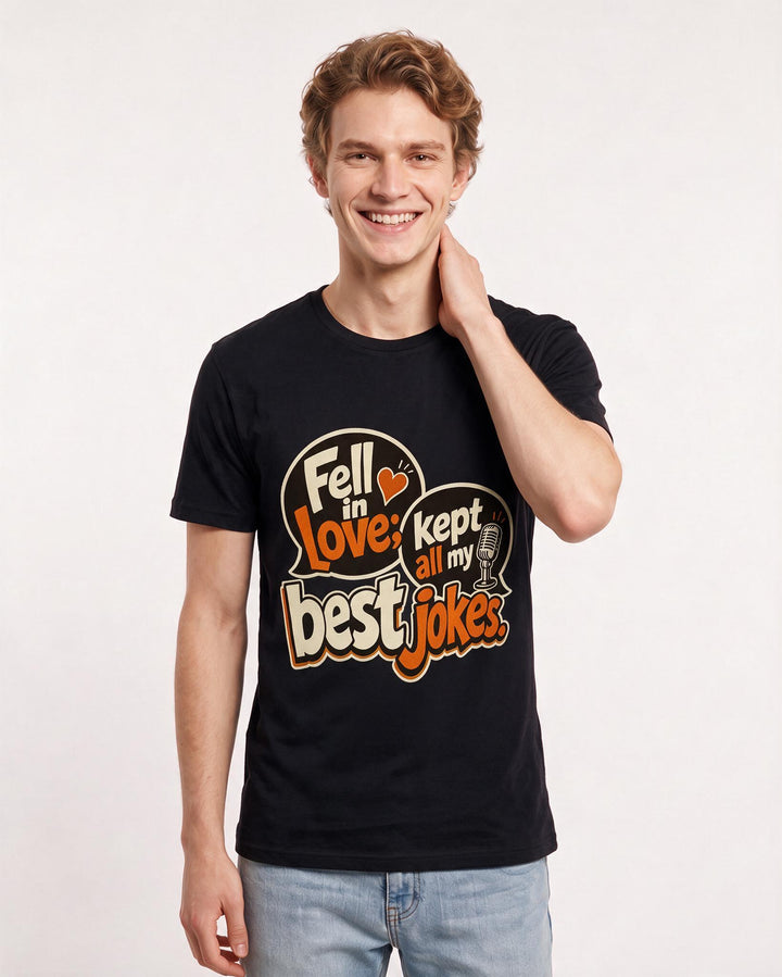 Pride Black T-Shirt for Men – Everyday Expression Graphic Tee product image 1