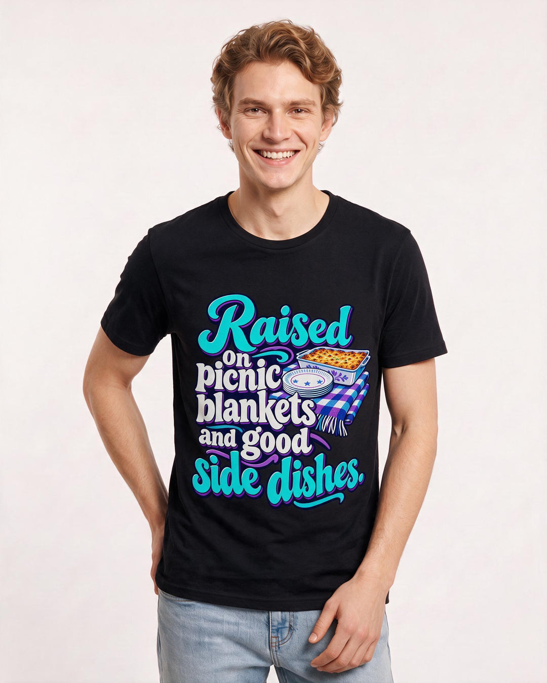 Patriotic Black T-Shirt for Men – Everyday Expression Graphic Tee product image 1