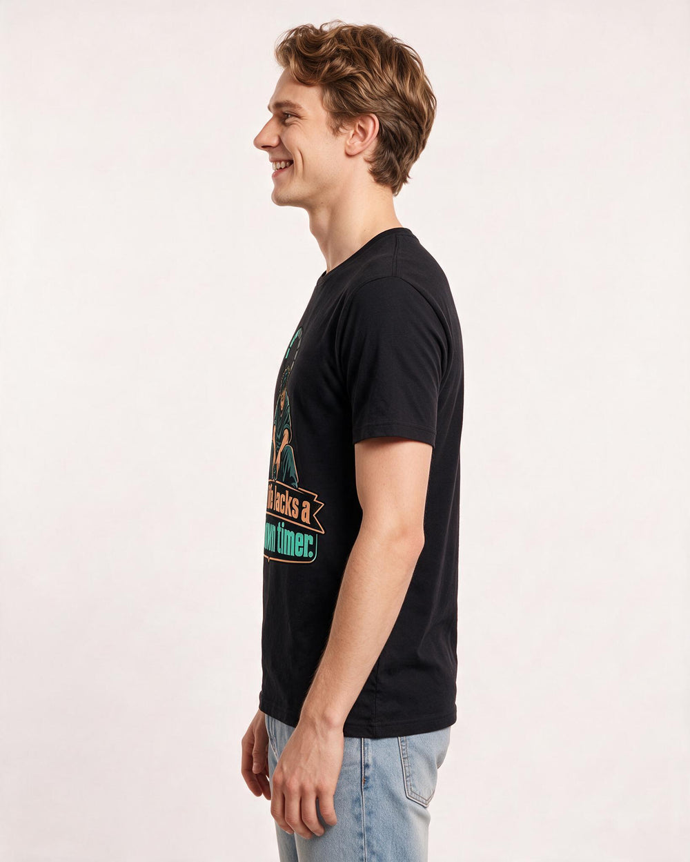 Gaming Black T-Shirt for Men – Game Night Graphic Tee product image 2