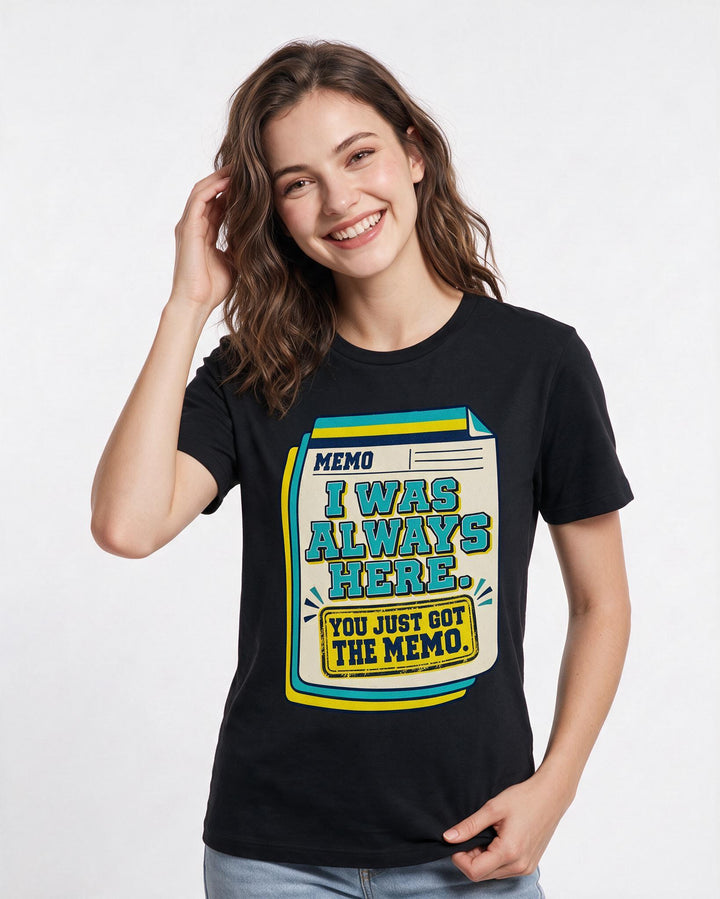 Pride Black T-Shirt for Women – Everyday Expression Graphic Tee product image 1