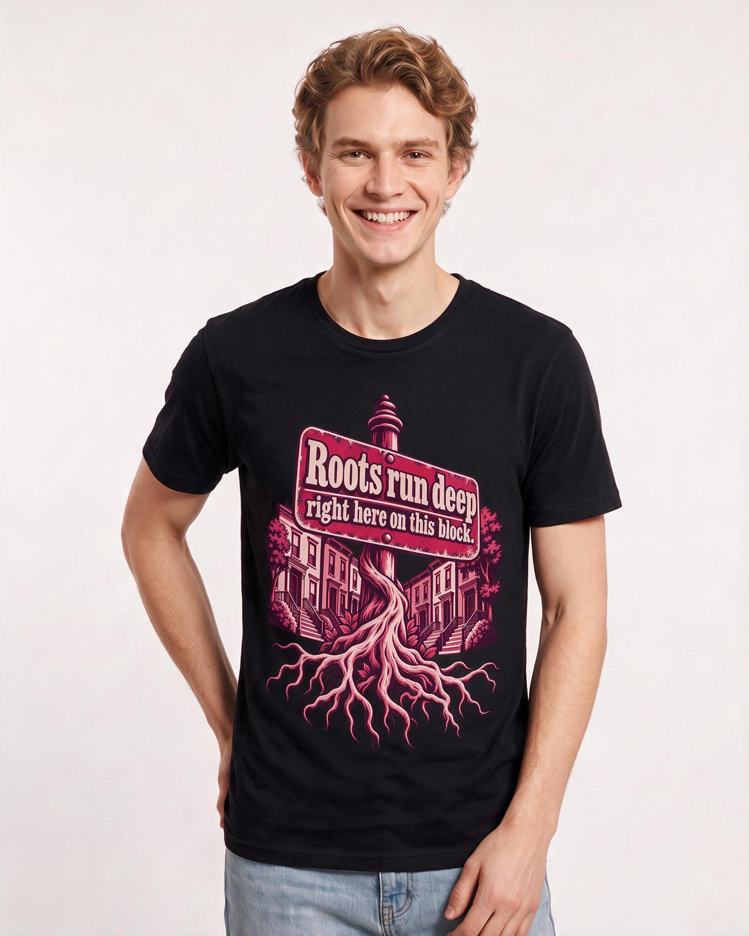Patriotic Black T-Shirt for Men – Everyday Expression Graphic Tee product image 1