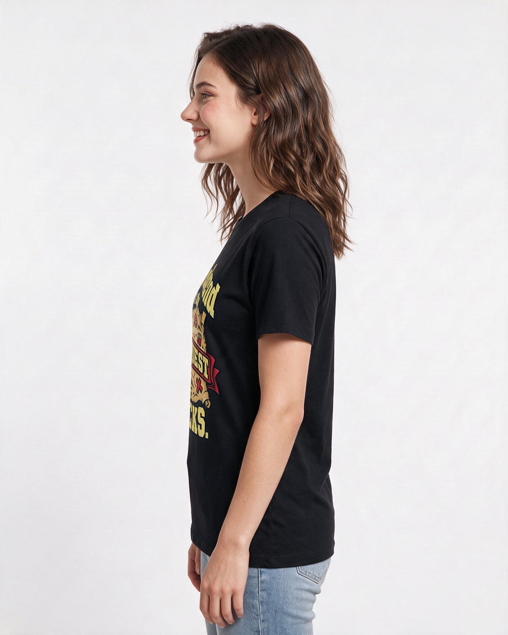 Gaming Black T-Shirt for Women – Game Night Graphic Tee product image 2