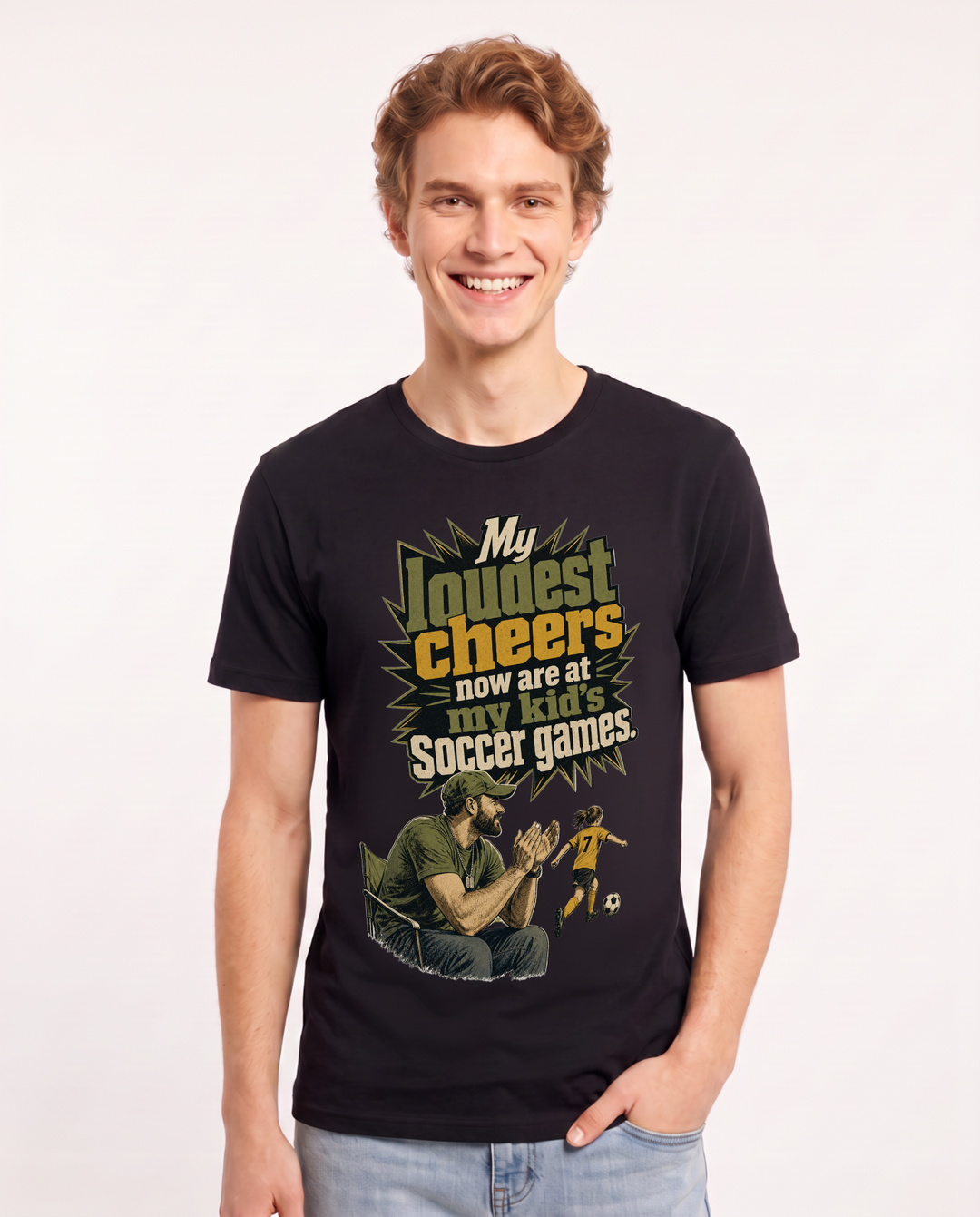 Veteran Black T-Shirt for Men – Everyday Expression Graphic Tee product image 3