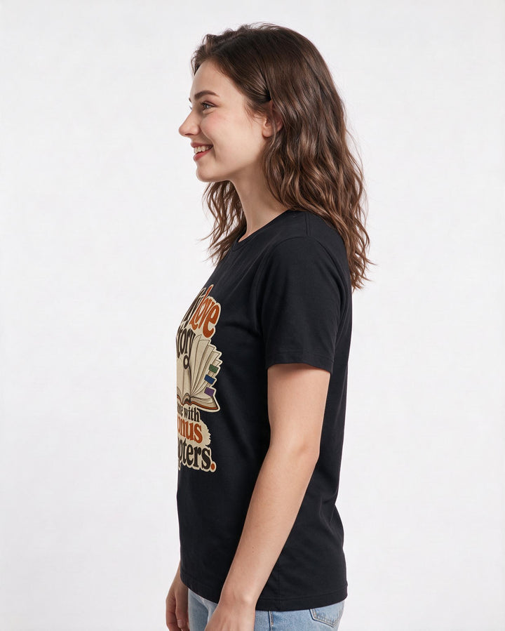 Pride Black T-Shirt for Women – Everyday Expression Graphic Tee product image 2