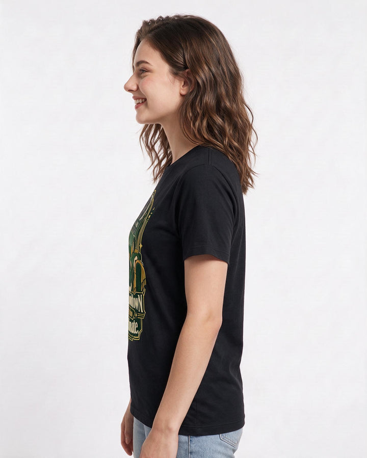 Gaming Black T-Shirt for Women – Game Night Graphic Tee product image 2