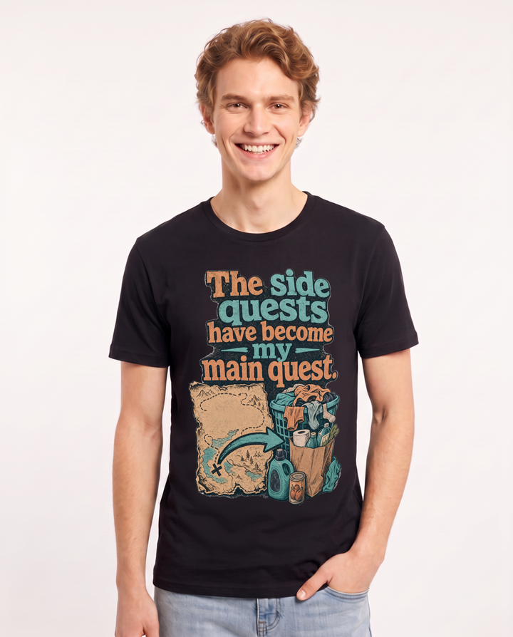 Gaming Black T-Shirt for Men – Game Night Graphic Tee product image 3