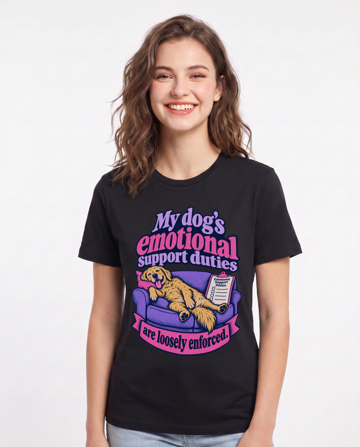 Cat Lover Black T-Shirt for Women – Everyday Expression Graphic Tee product image 3