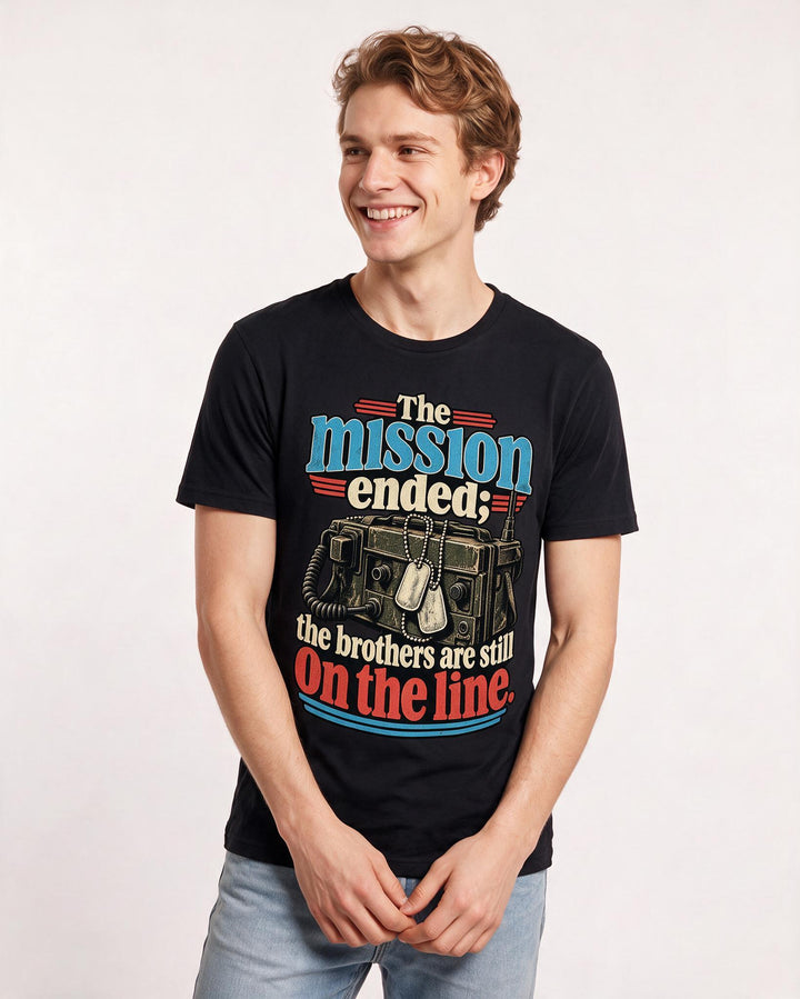 Veteran Black T-Shirt for Men – Everyday Expression Graphic Tee product image 1