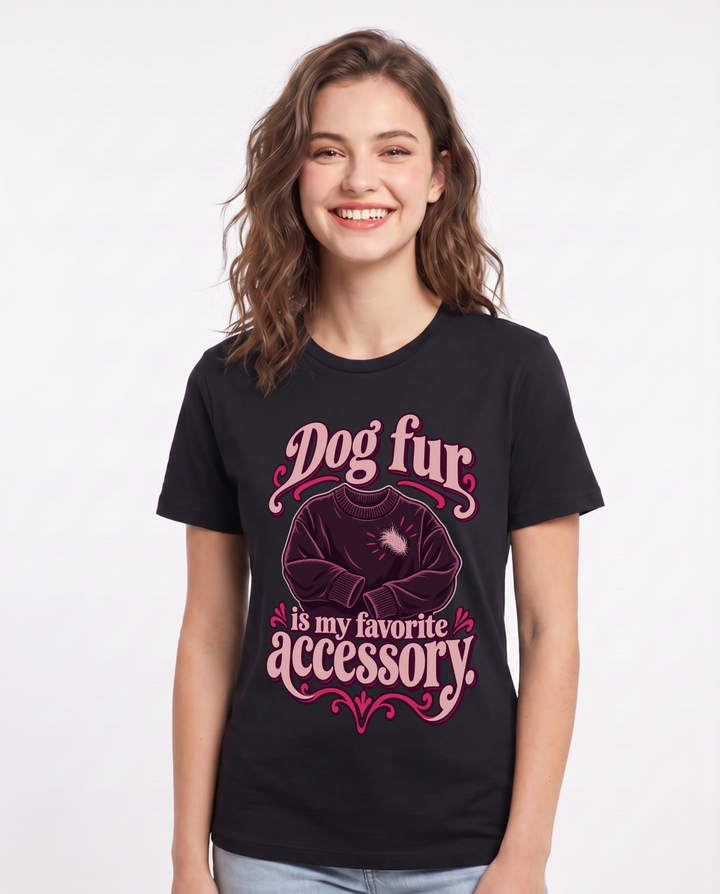 Cat Lover Black T-Shirt for Women – Everyday Expression Graphic Tee product image 3