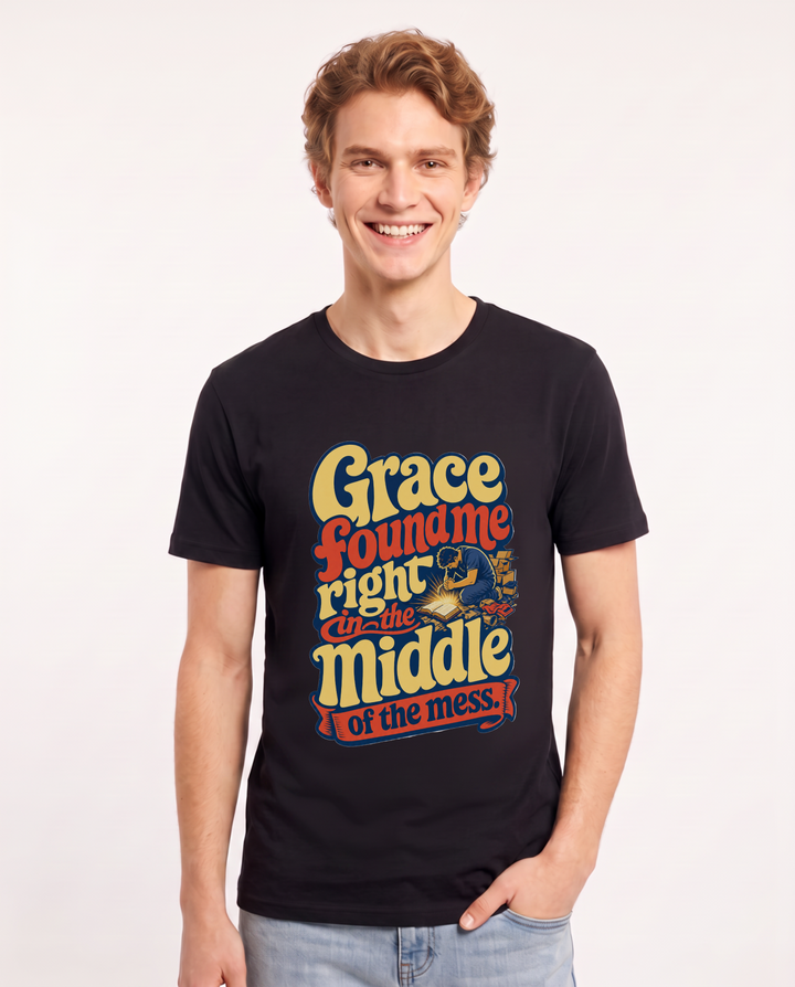 Christian Faith Black T-Shirt for Men – Everyday Expression Graphic Tee product image 1