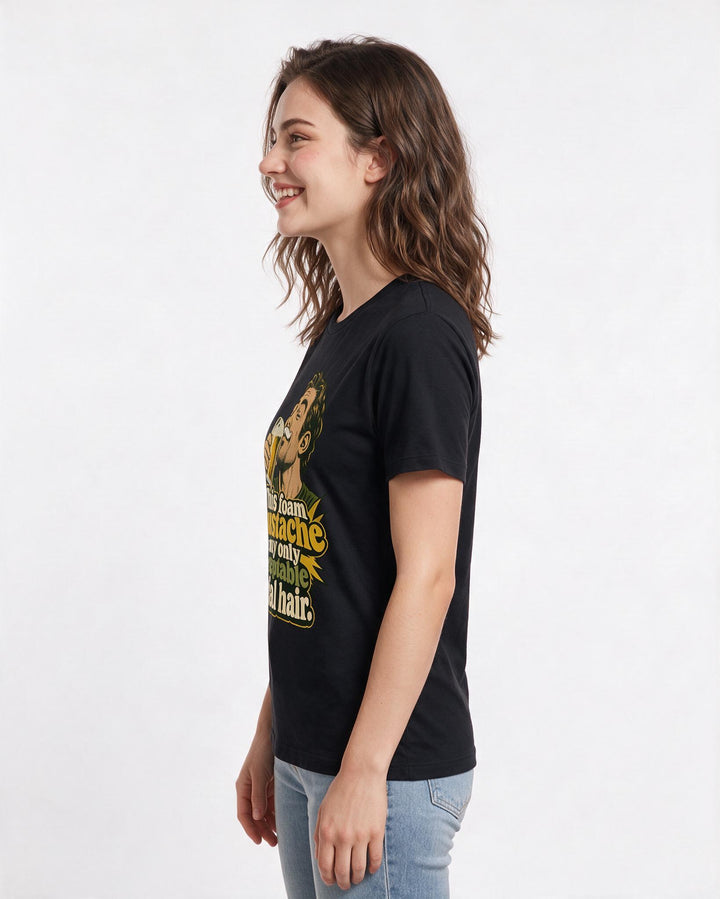 Beer Black T-Shirt for Women – Everyday Expression Graphic Tee product image 2