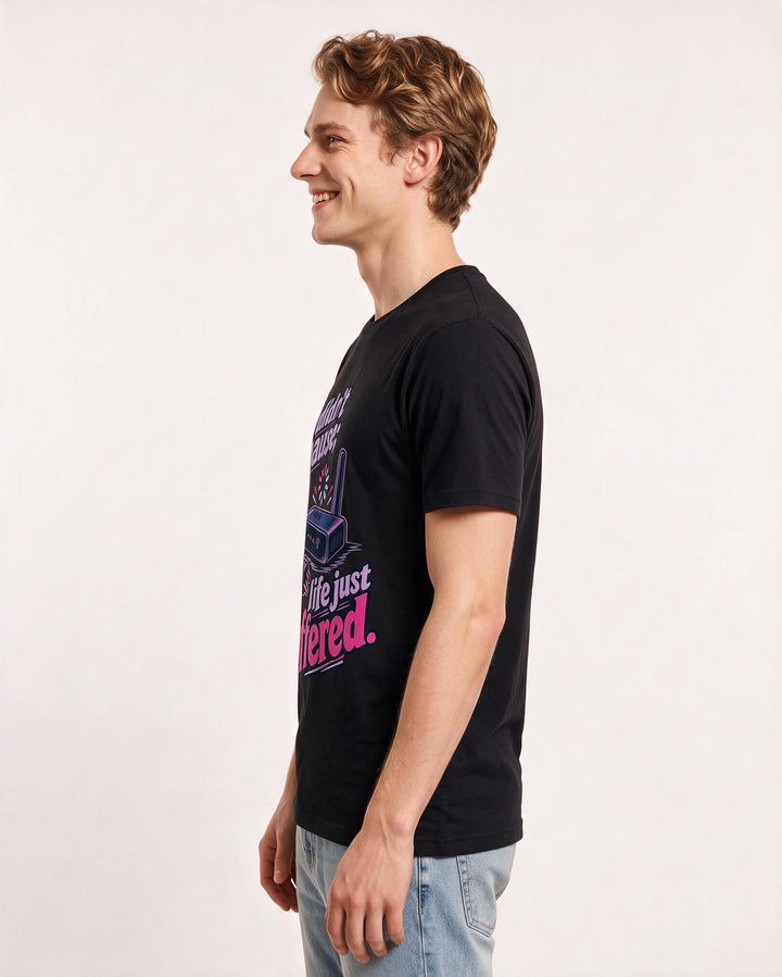 Gaming Black T-Shirt for Men – Game Night Graphic Tee product image 2
