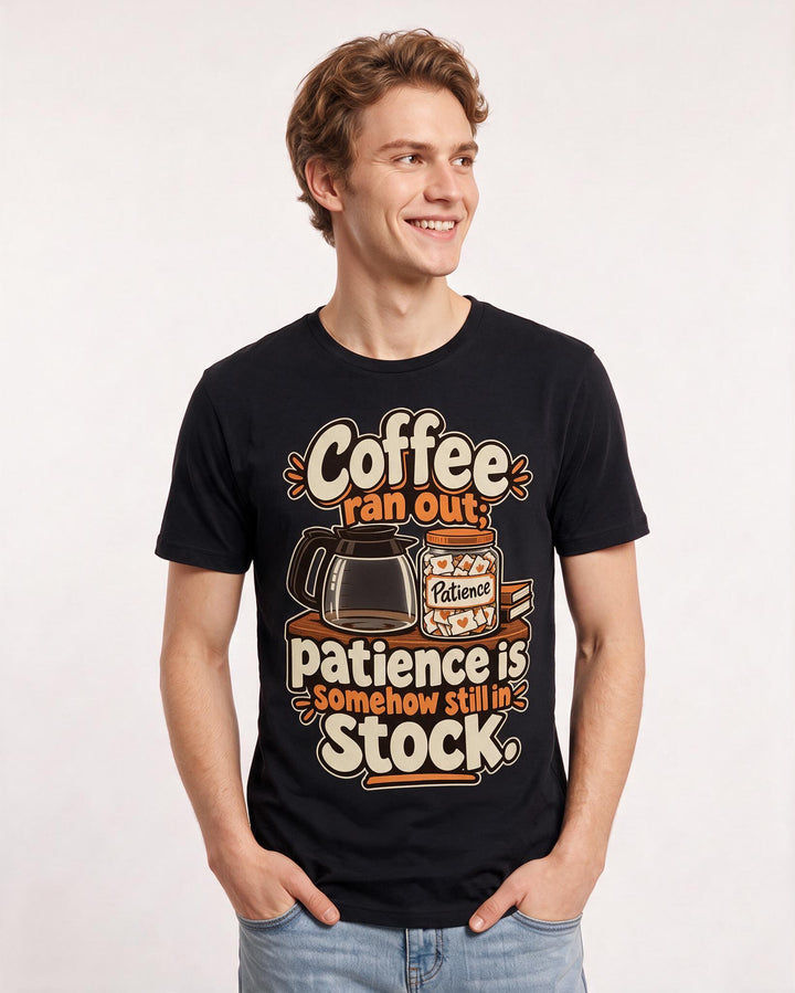 Teacher Black T-Shirt for Men – Everyday Expression Graphic Tee product image 1