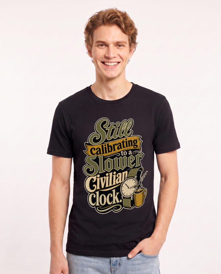 Veteran Black T-Shirt for Men – Everyday Expression Graphic Tee product image 3