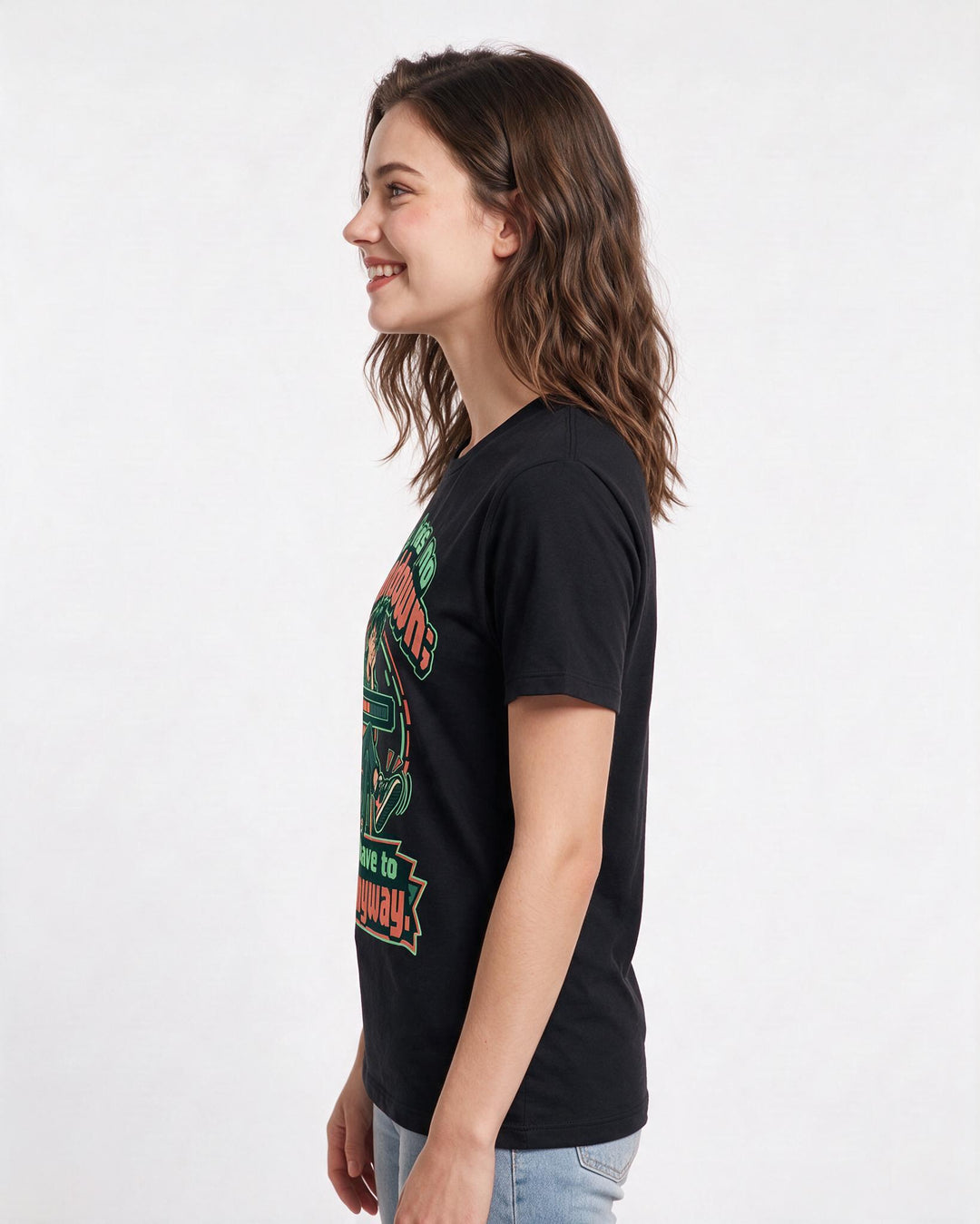 Gaming Black T-Shirt for Women – Game Night Graphic Tee product image 2