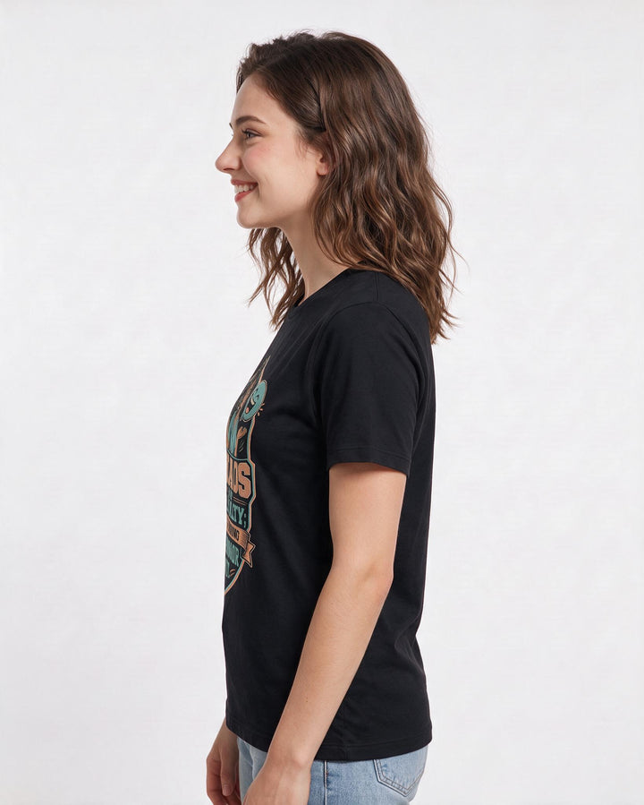 Nurse Black T-Shirt for Women – Nursing Life Graphic Tee product image 2