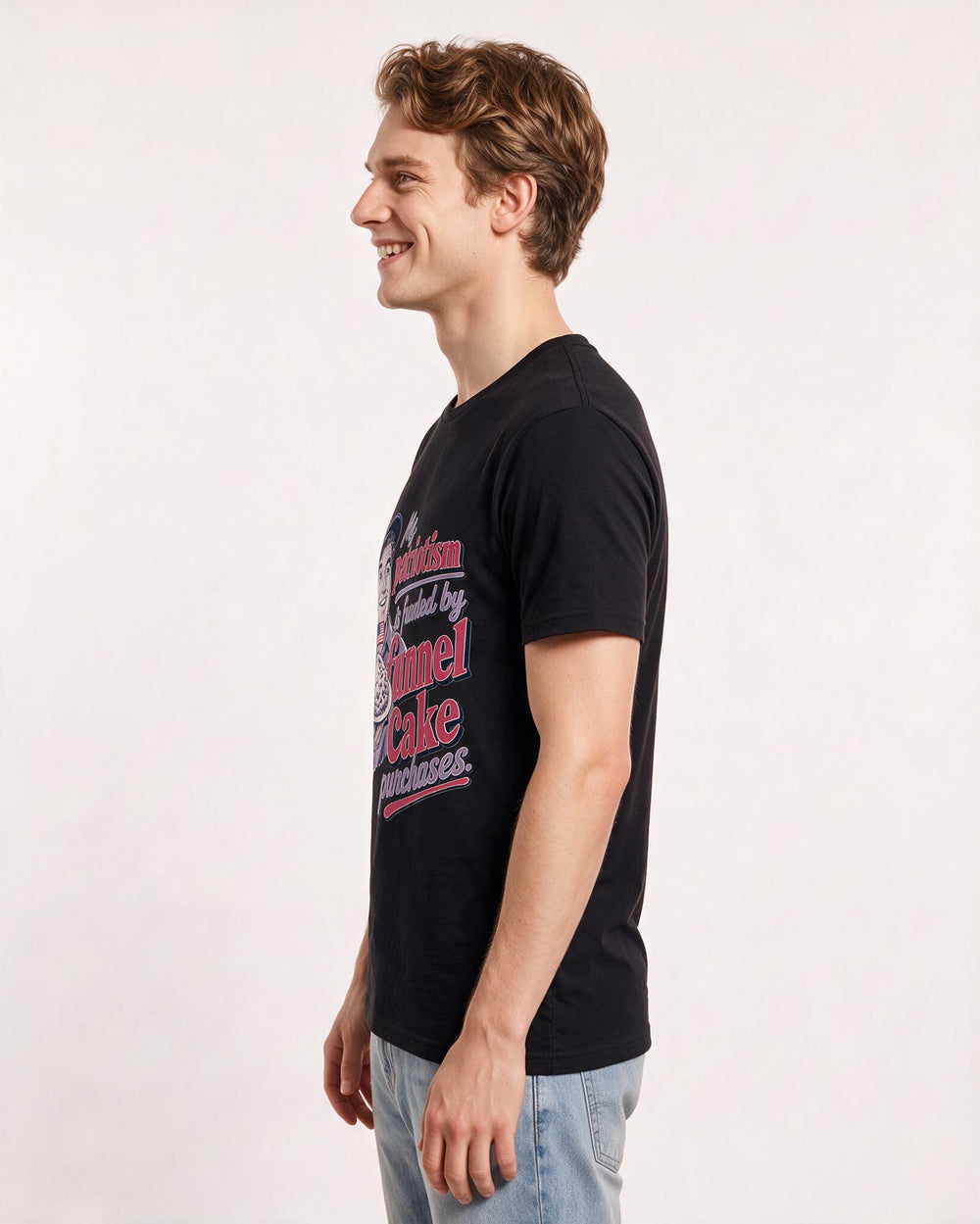 Patriotic Black T-Shirt for Men – Everyday Expression Graphic Tee product image 2