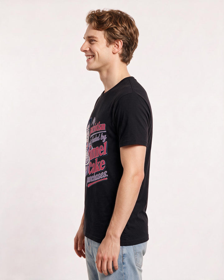 Patriotic Black T-Shirt for Men – Everyday Expression Graphic Tee product image 2