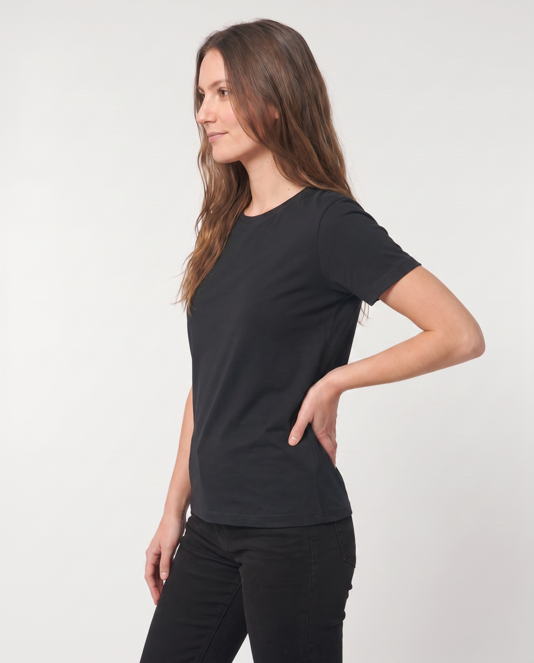 - Black T-Shirt mockup 4