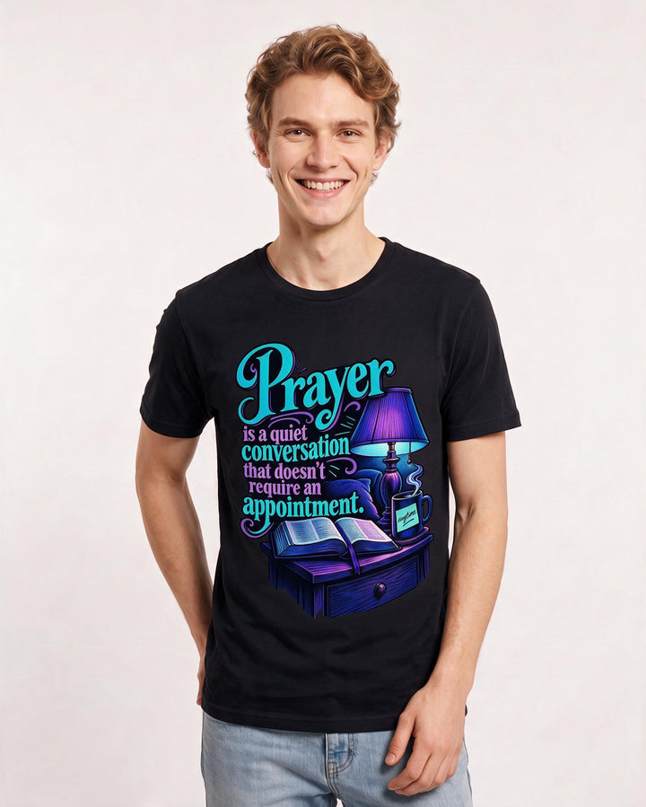 Christian Faith Black T-Shirt for Men – Everyday Expression Graphic Tee product image 1