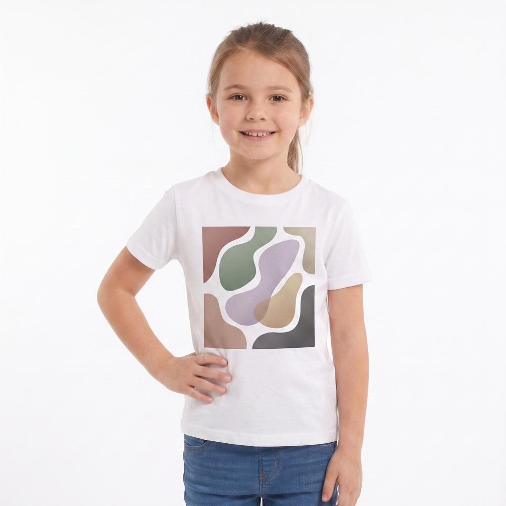 Casual Comfort White T-Shirt mockup 2