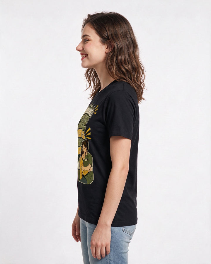 Nurse Black T-Shirt for Women – Nursing Life Graphic Tee product image 2