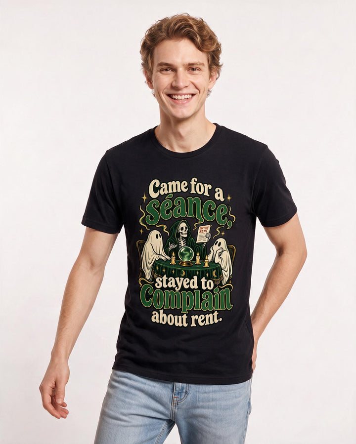 Halloween Black T-Shirt for Men – Halloween Theme Graphic Tee product image 1