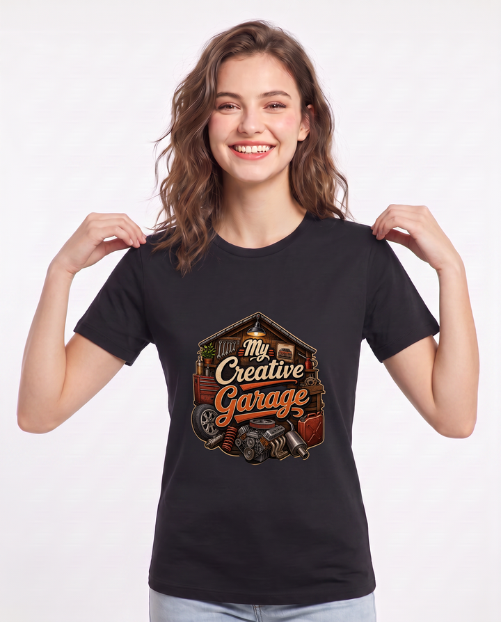 My Creative Garage Women's Black T-Shirt product image 1