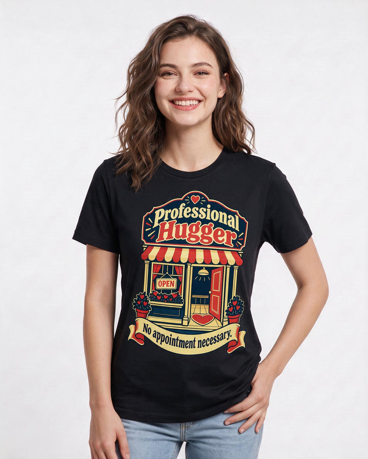 Grandparent Black T-Shirt for Women – Everyday Expression Graphic Tee product image 1