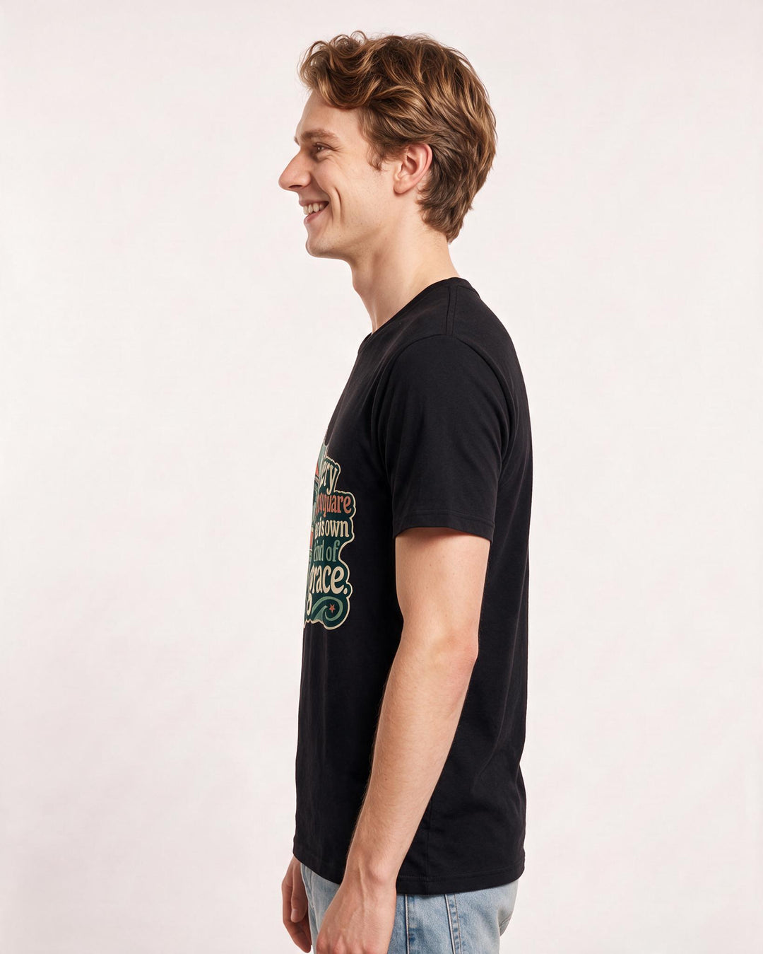 Patriotic Black T-Shirt for Men – Everyday Expression Graphic Tee product image 2