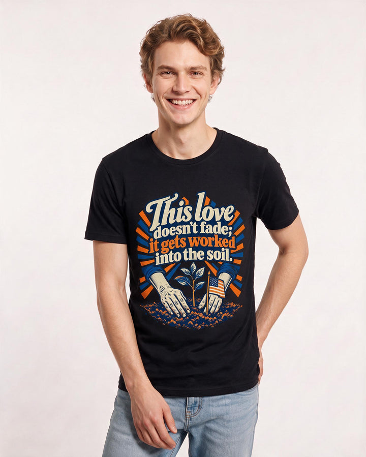 Patriotic Black T-Shirt for Men – Everyday Expression Graphic Tee product image 1