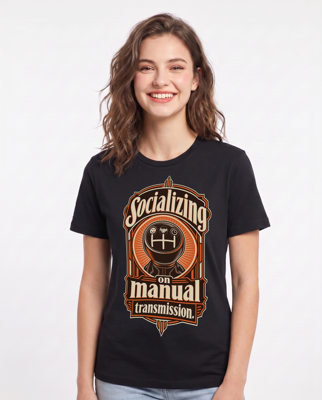 Neurodiversity Black T-Shirt for Women – Everyday Expression Graphic Tee product image 3