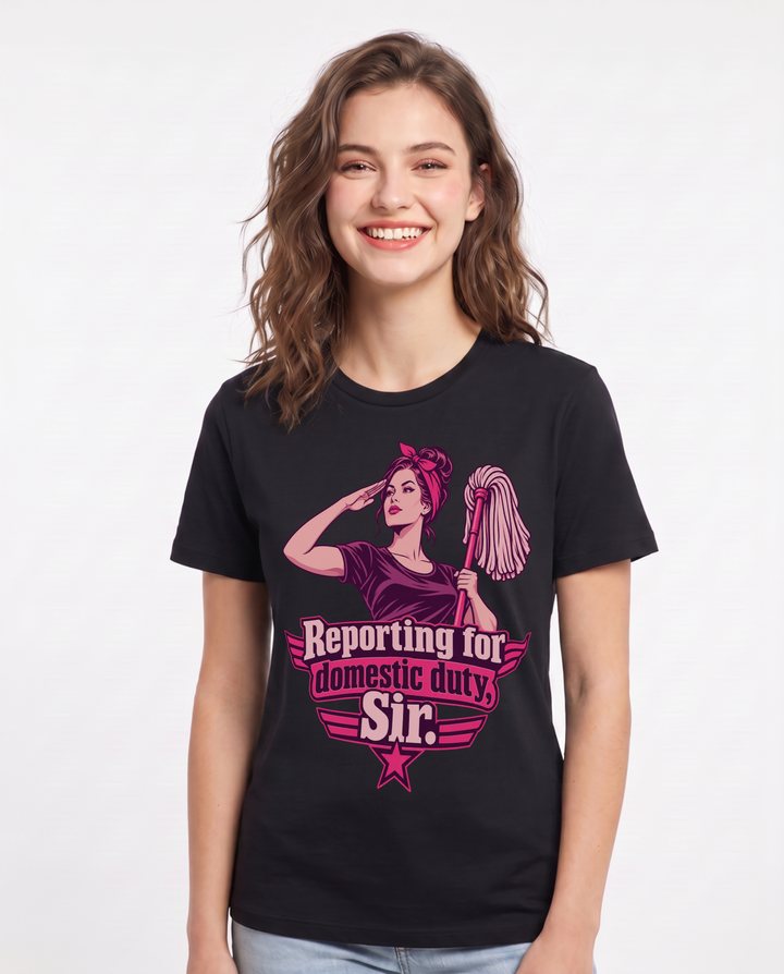 Veteran Black T-Shirt for Women – Everyday Expression Graphic Tee product image 3