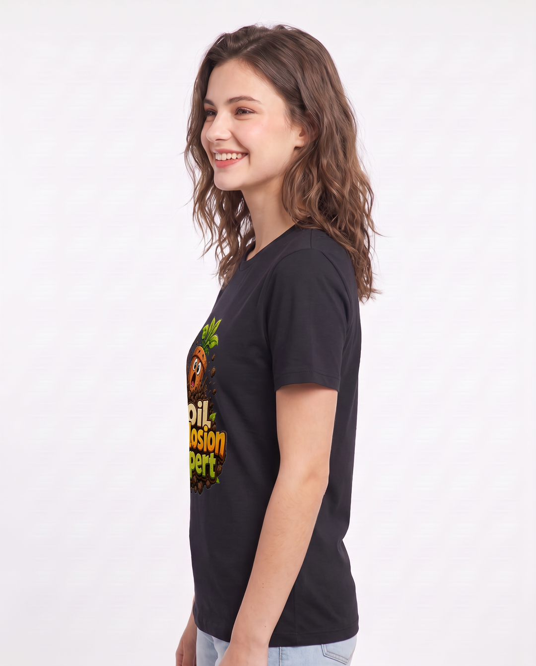 Soil Explosion Expert Women's Black T-Shirt product image 3