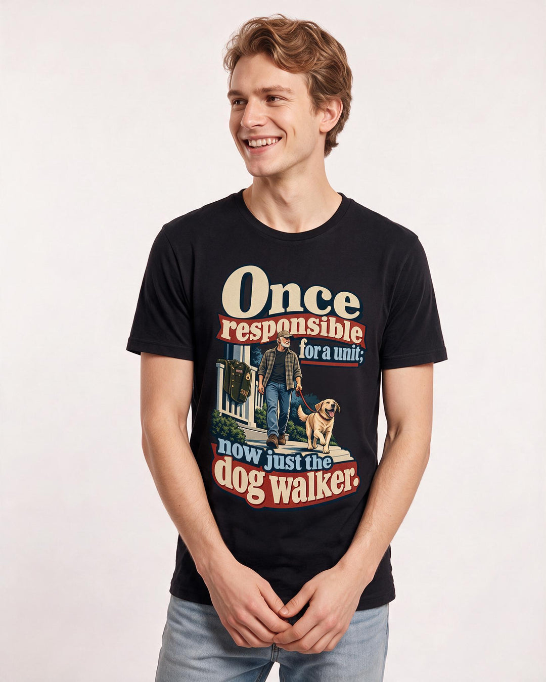Veteran Black T-Shirt for Men – Everyday Expression Graphic Tee product image 1