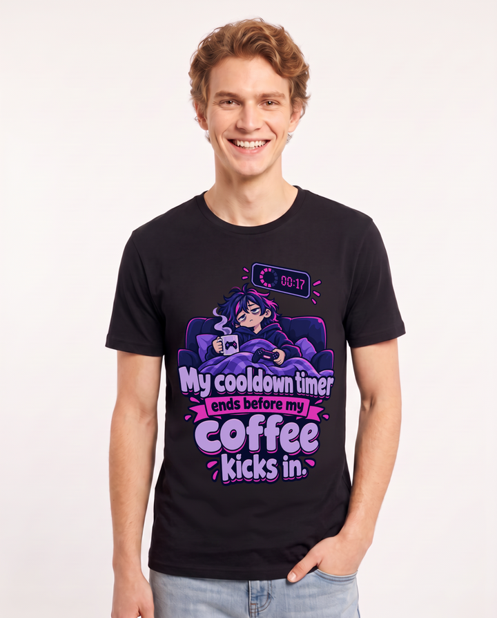 Gaming Black T-Shirt for Men – Game Night Graphic Tee product image 3