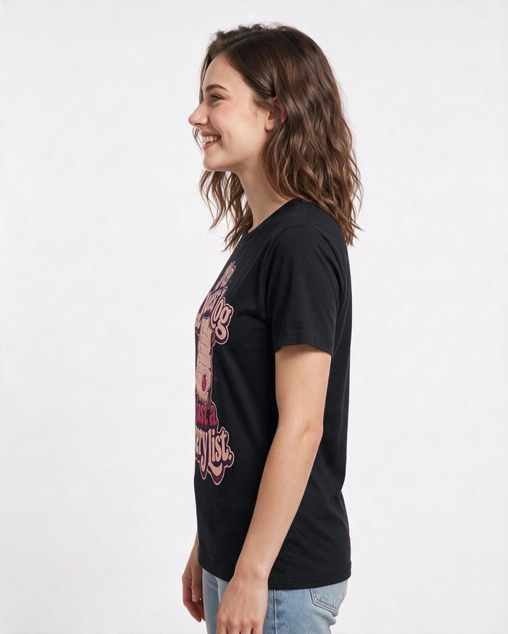 Gaming Black T-Shirt for Women – Game Night Graphic Tee product image 2