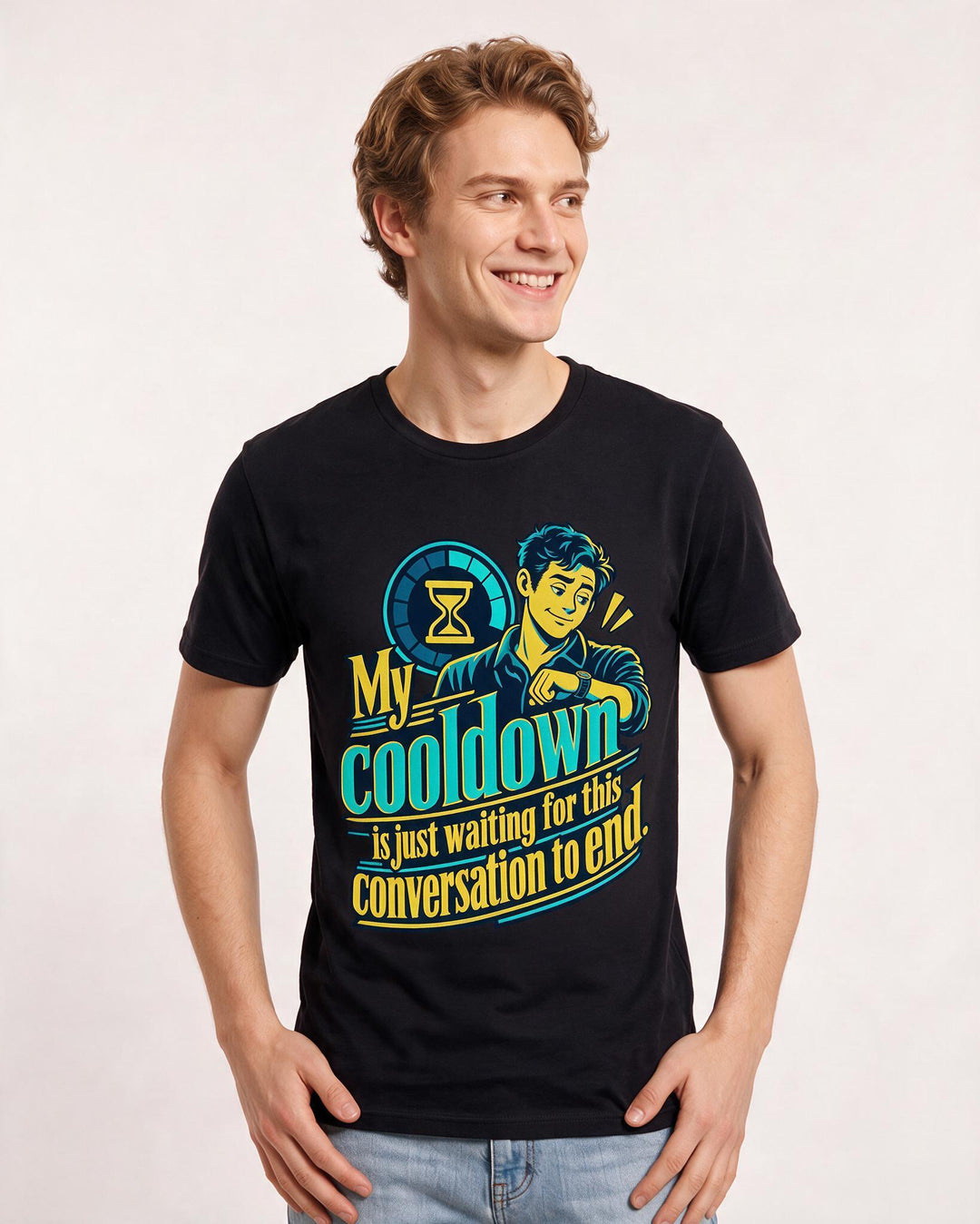 Gaming Black T-Shirt for Men – Game Night Graphic Tee product image 1