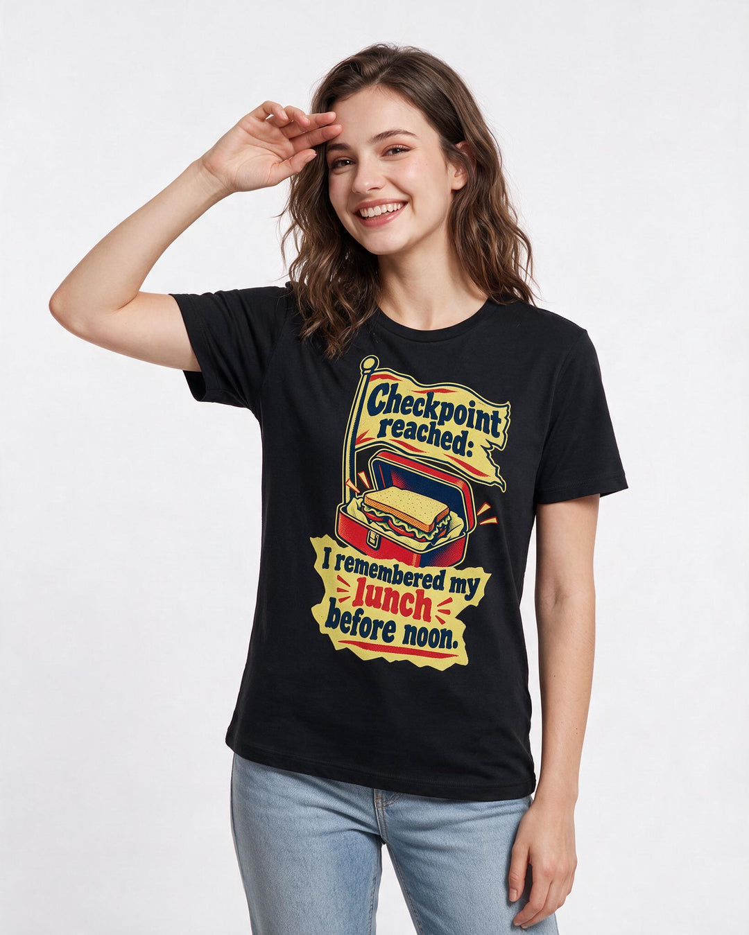 Gaming Black T-Shirt for Women – Game Night Graphic Tee product image 1
