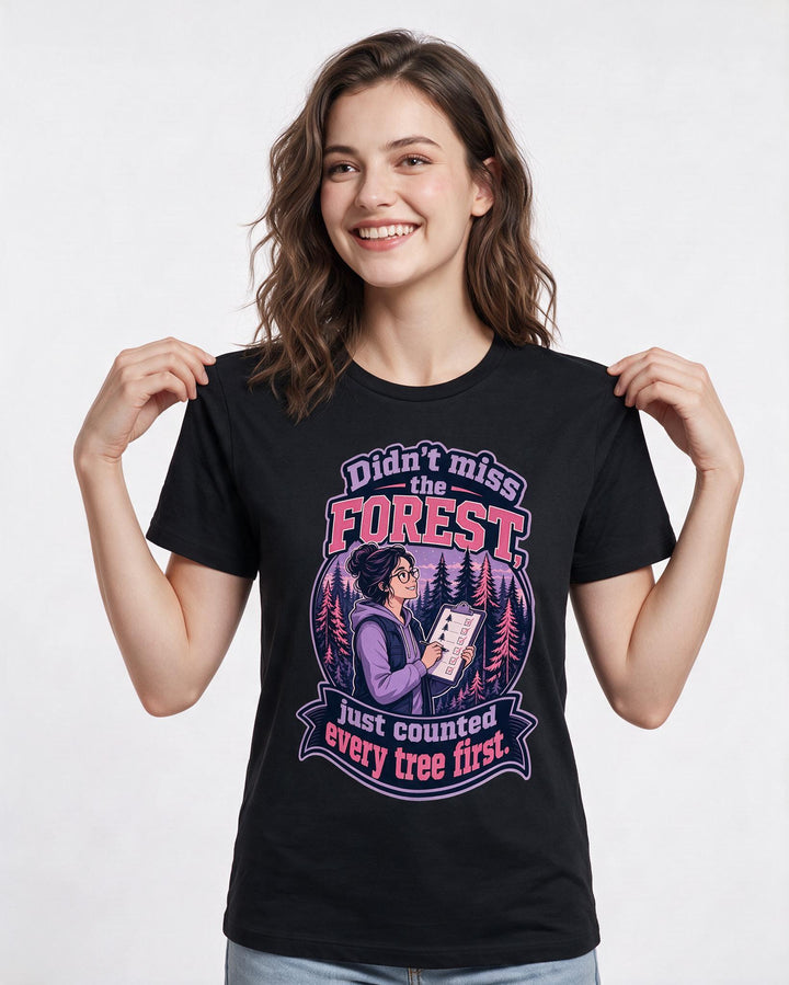 Neurodiversity Black T-Shirt for Women – Everyday Expression Graphic Tee product image 1