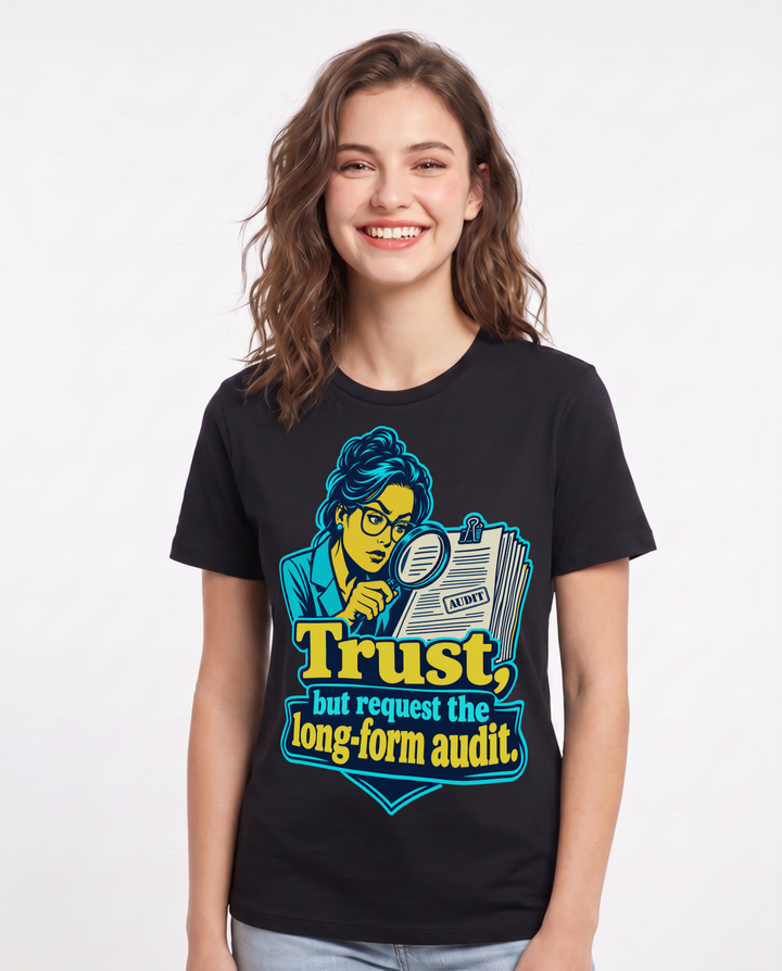 Political Statement Black T-Shirt for Women – Everyday Expression Graphic Tee product image 3