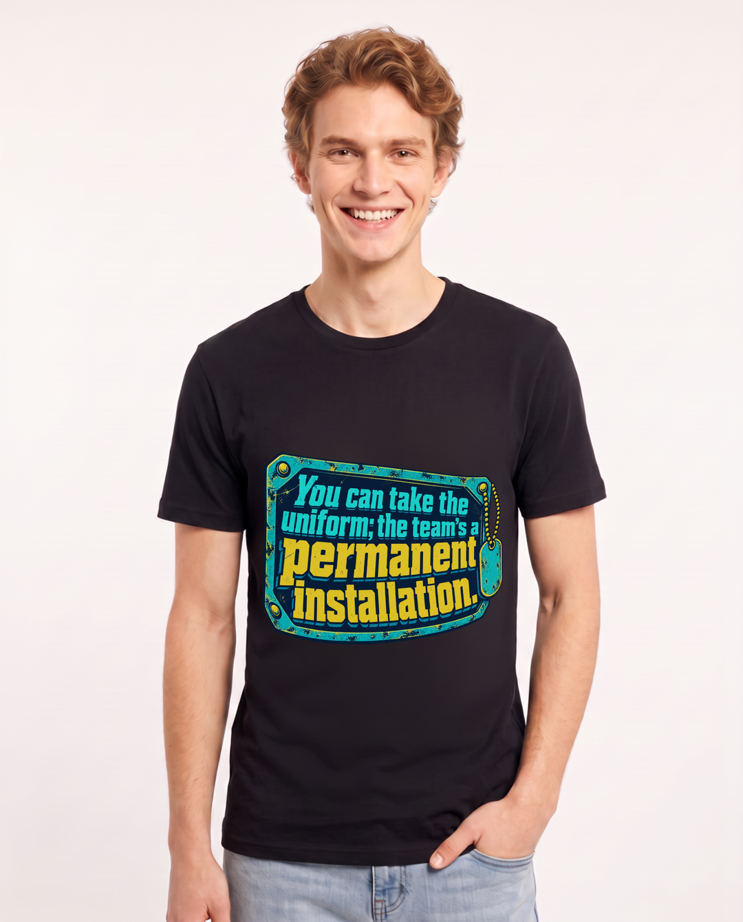 Veteran Black T-Shirt for Men – Everyday Expression Graphic Tee product image 3