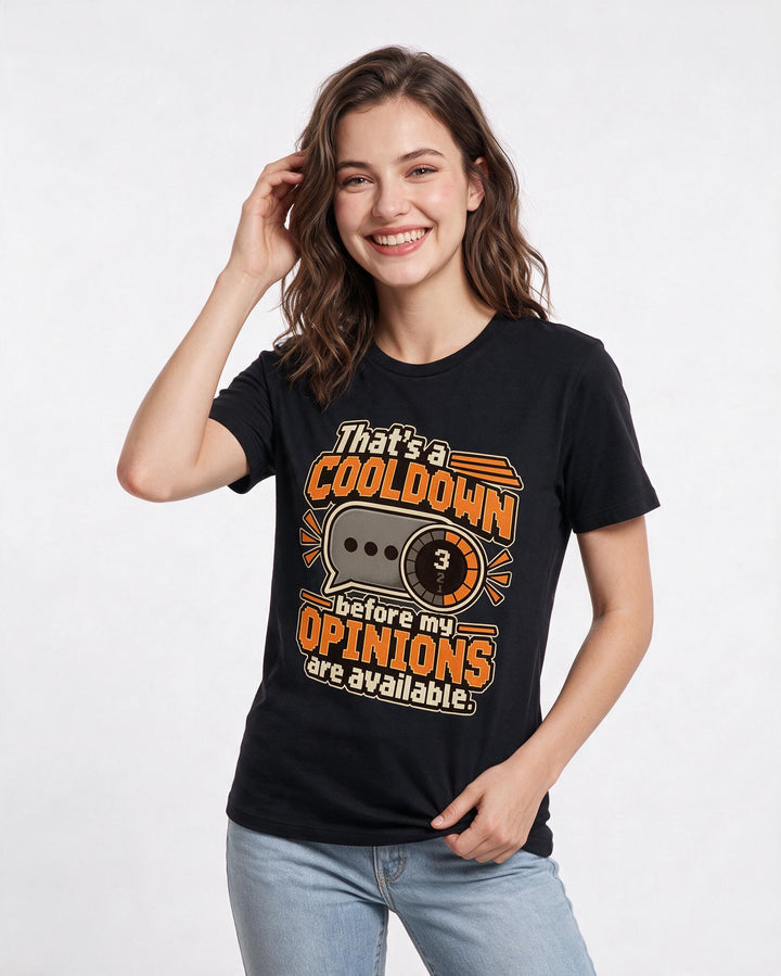 Gaming Black T-Shirt for Women – Game Night Graphic Tee product image 1