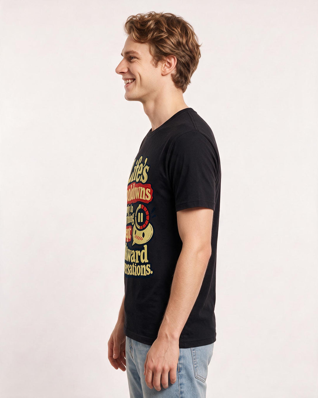 Gaming Black T-Shirt for Men – Game Night Graphic Tee product image 2