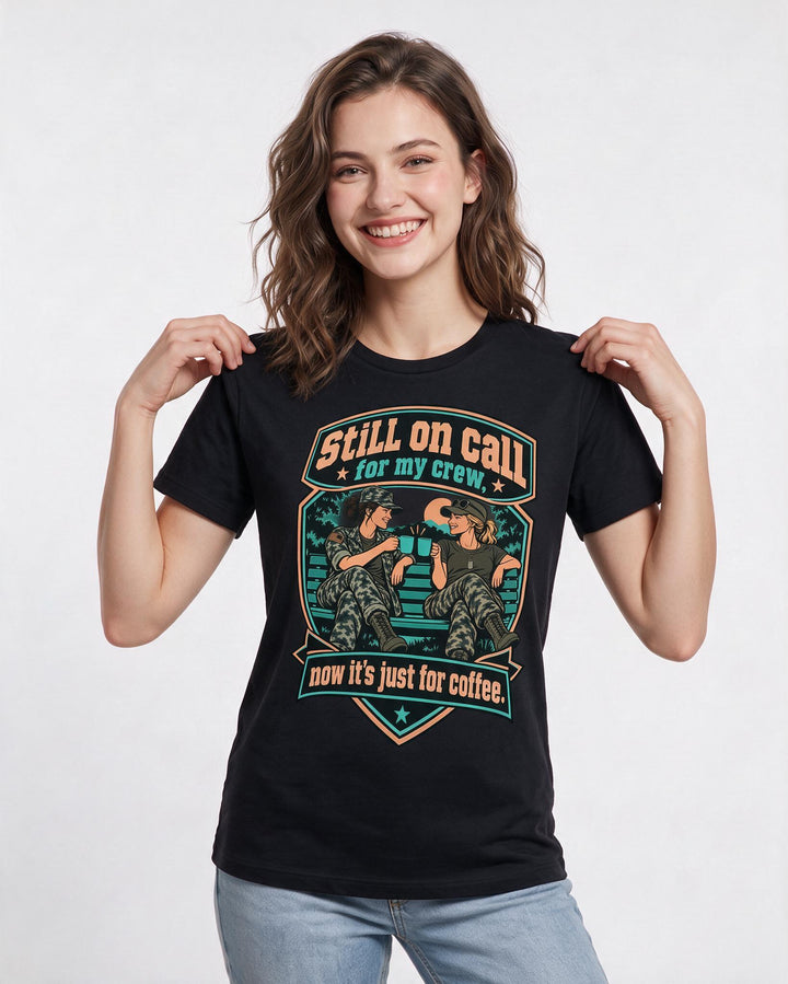Veteran Black T-Shirt for Women – Everyday Expression Graphic Tee product image 1