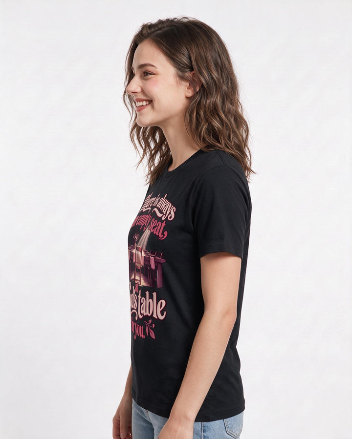 Christian Faith Black T-Shirt for Women – Everyday Expression Graphic Tee product image 2
